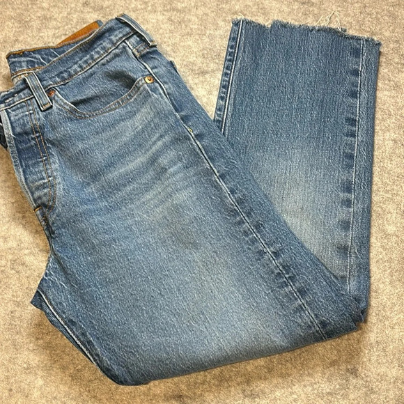 Levi's 501, Size 26. Indigo Blue an Button Fly! - Picture 1 of 11